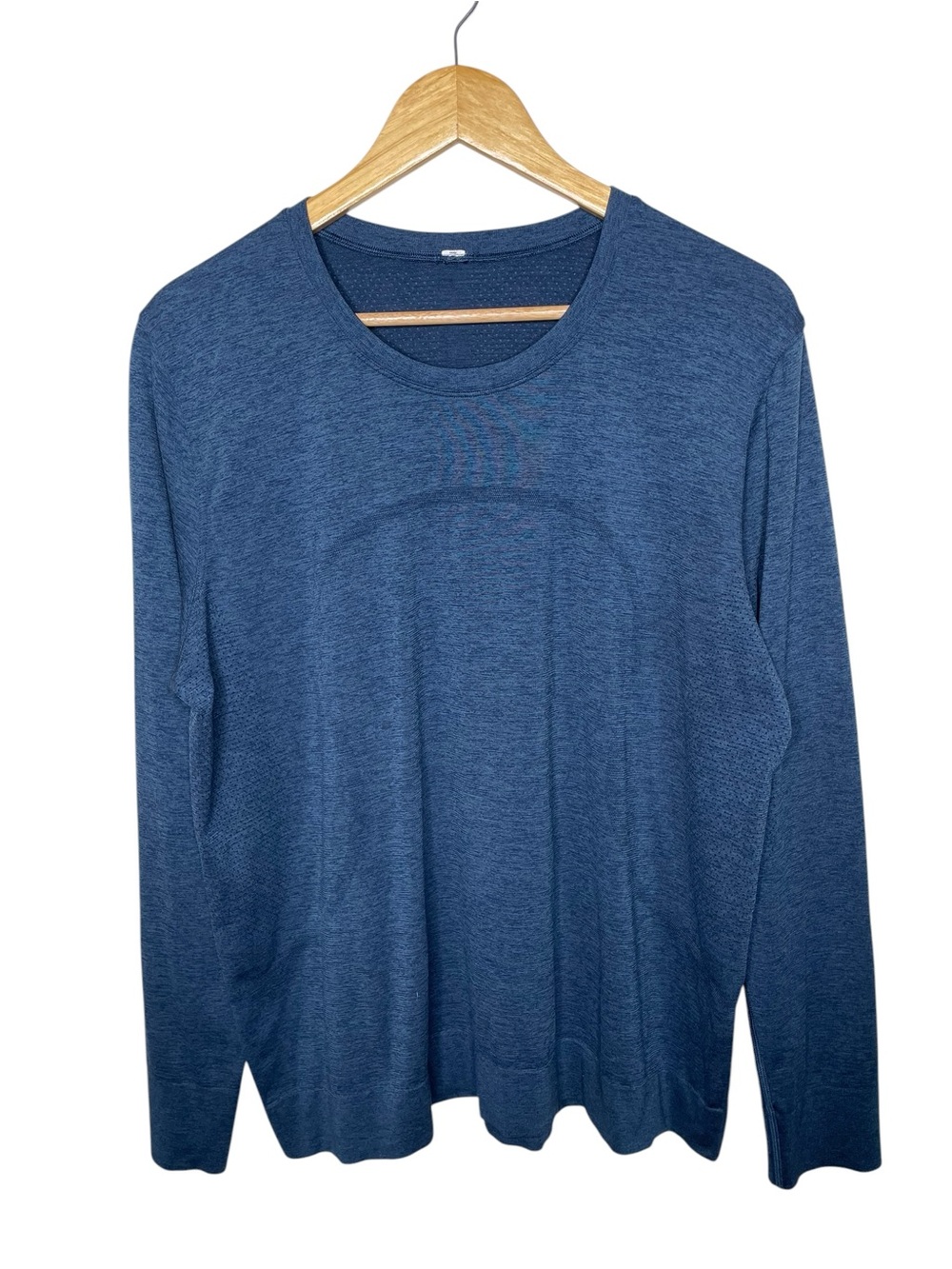 lululemon Swiftly Relaxed Long Sleeve Shirt Blue Twill - Picture 5 of 9